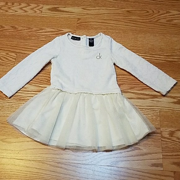 calvin klein baby dress